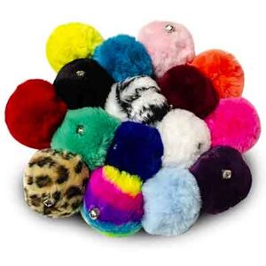 Sure-Grip Pom Poms  Leopard