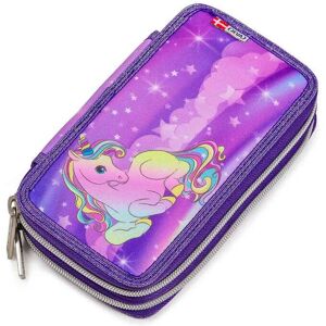 Jeva Penalhus Twozip Unicorn Friends One size Lilla