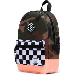 Herschel Heritage Rygsæk Youth Woodland Camo Black/white Check 9l One size Sort