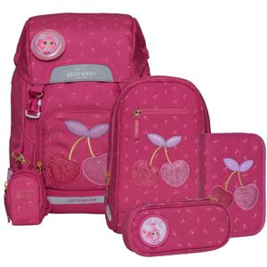 Beckmann Skoletaske 22l Cherry Sæt Af 6 Dele One size Pink