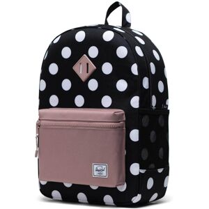 Herschel Heritage Rygsæk Youth Xl Polka Dot Black And White/ash Rose One size Polka Dot Black and White/Ash Rose