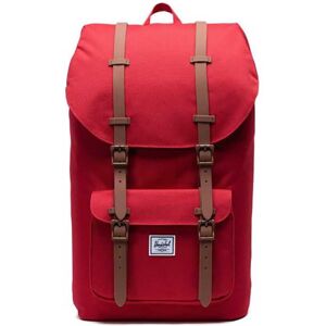 Herschel Little America Rygsæk Red Saddle/brown 17l One size Rød