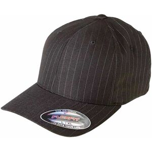 Flexfit Pinstripe Cap Sort/hvid 57-60 cm Sort