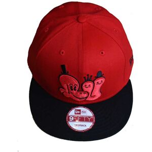 New Era Snap Back Cap Throw Up Rød One size Rød