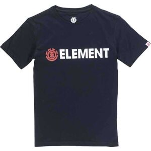 Element Blazin Ss Boy Flint Black XS: 6-8 år Sort