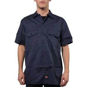 Dickies 1574 Work Shirt Kortærmet Skjorte Mørk Navy S Blå