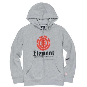 Element Vertical Hættetrøje Børn Zip Grå 'Heat' XL: 14-16 år Grå