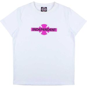 Independent Trucks Independent T-Shirt Youth Streak Hvid 12 år Hvid