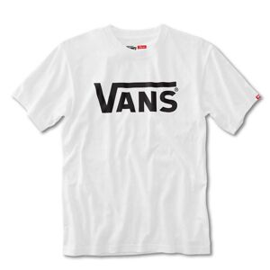 Vans Classic Logo T-Shirt Børn Hvid S: 8-10 år Hvid
