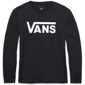 Vans Langærmet T-Shirt Til Børn Sort/hvid XL: 14-16 år Sort