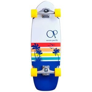 Ocean Pacific Surfskate Skateboard Sunset Hvid/navy  Hvid