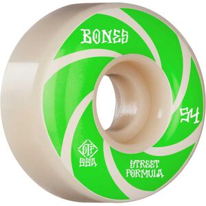 Bones Hjul Bones Wheels Skateboard Hjul Patterns Stf 99a 54mm White V1 Standard 4-Pak 54mm Green