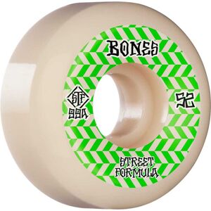 Bones Hjul Bones Wheels Skateboard Hjul Patterns Stf 99a 52mm White V5 Sidecut 4-Pak 52mm Green