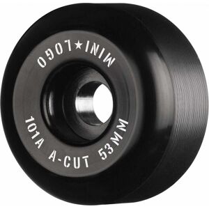 Mini Logo Skateboard Hjul A-Cut 53mm 101a Black 4-Pak 53mm Sort