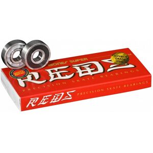 Bones Kuglelejer Bones Super Reds Kuglelejer 8-Pak One size Grå