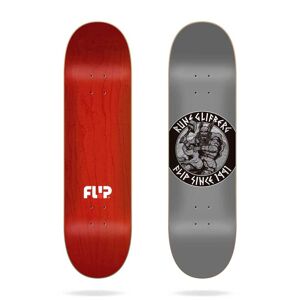 Flip Skateboard Deck 8.25 X 31.85 Glifberg Thor Grey 8.25