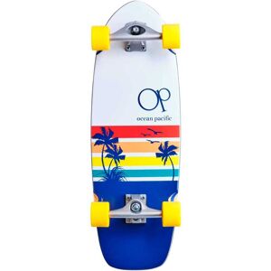 Ocean Pacific Surfskate Skateboard Sunset Hvid/navy  Hvid