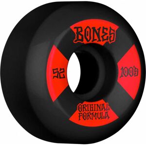 Bones Hjul Bones Wheels Og Formula Skateboard Hjul 100 52mm V5 Sidecut 4pk Black 52mm Sort