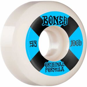 Bones Hjul Bones Wheels Og Formula Skateboard Hjul 100 53 Mm V5 Sidecut 4pk Blue 53mm Lyseblå