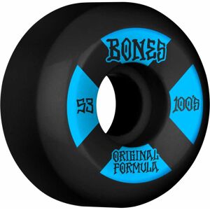 Bones Hjul Bones Wheels Og Formula Skateboard Hjul 100 53mm V5 Sidecut 4pk Black 53mm Sort