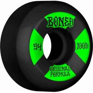 Bones Hjul Bones Wheels Og Formula Skateboard Hjul 100 54mm V5 Sidecut 4pk Black 54mm Sort