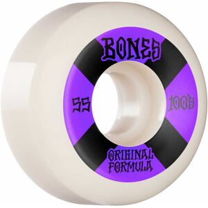 Bones Hjul Bones Wheels Og Formula Skateboard Hjul 100 55mm V5 Sidecut 4pk White 55mm Lilla