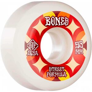 Bones Hjul Bones Wheels Stf Skateboard Retro V5 Sidecut 53mm 53mm Hvid