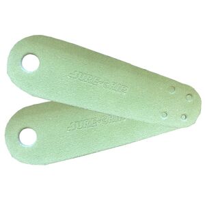 Sure-Grip Leather Toe-Guards (Pair) One size Lime grøn
