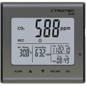 Trotec CO2-datalogger til luftkvalitet BZ30