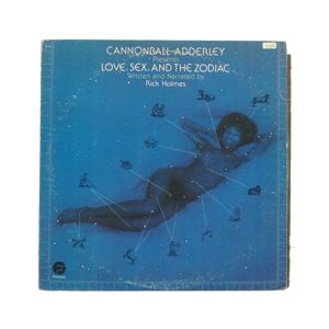 LP Love, sex and the zodiac af Cannonball Adderley fra LP
