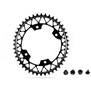 Absoluteblack Asymmetric 1x10/11/12-Speed Klinge, 46t - Sort