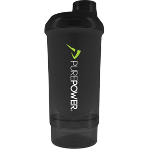 Purepower Shaker, 500 + 150 Ml - Hvid