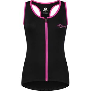 Rogelli Abbey Lady Tanktop, Black/pink, Xs - Dame - Sort