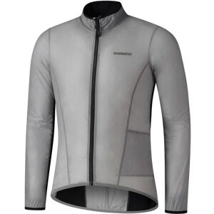 Shimano Beaufort Windbreaker Cykeljakke, Anthracite Grey, Large - Mand - Grå