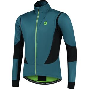 Rogelli Brave Vinterjakke, Blue/lime/black, Xxl - Mand - Blå