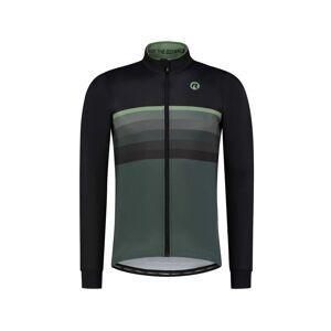 Rogelli Hero Ii Vinterjakke, Black/green, 3xl - Mand - Sort