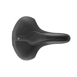 Selle Royal Selle Scientia Relaxed Unisex Cykelsadel, Large - Sort - Large