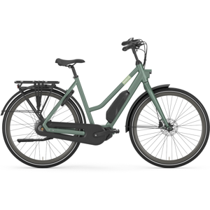 Gazelle Esprit C7 Hms Moss Green - Elcykel - 2024 - Dame Elcykel -