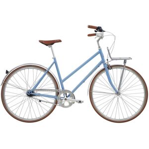 Raleigh Yate Cargo Blue - Damecykel - 2023, 52cm - Med Frontlad - Blå - Dame