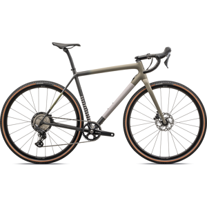 Specialized Crux Comp Taupe - Cyclocross - 2024, 56cm - Grøn / Brun -  - Gravelcykel