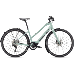 Specialized Turbo Vado Sl 4.0 St Eq Sage - Elcykel - 2023, Large - Dame Elcykel - Grøn / Hvid