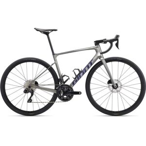 Giant Defy Advanced 1 Charcoal - Racercykel - 2024, Medium - Grå - Herre Racercykel