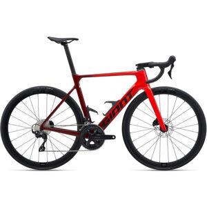 Giant Propel Advanced 2 Pure Red - Racercykel - 2024, M/l - Rød - Herre Racercykel