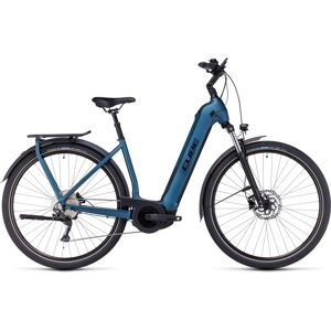 Cube Kathmandu Hybrid One 625 Blue - Elcykel - 2023, 50cm M. Display - Blå - Lav Indstigning Elcykel -