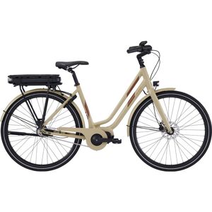 E-Fly Away Center Beige - Demomodel - 2023, 53cm - Dame Elcykel - Brun / Beige