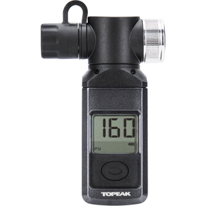 Topeak Shuttle Gauge Digital Dæktryksmåler, 300 Psi - Sort