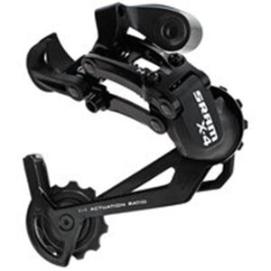 Sram X4 7/8/9-Speed Bagskifter, Long Cage - Sort