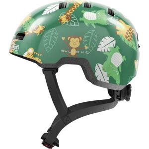 Abus Skurb Kid Cykelhjelm, Green Jungle, S/45-50cm - Grøn - Cykelhjelm Børn