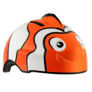 Crazy Safety Børnecykelhjelm, Clown Fish, S/49-55cm - Orange - Cykelhjelm Børn