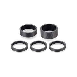 Xlc Carbon Spacer Set, Black - Sort